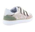 Baskets  Babybotte KARMA VELC Rose / Vert Clair