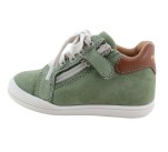 Bottines  Babybotte FIDJI ZIP Vert / Kaki