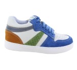 Bottines  Babybotte AMSTERDAM 8194 Bleu Blanc 