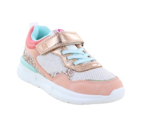 Baskets fille Romagnoli 8971F018 PROJECT Rose / Gold