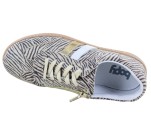 Baskets  Bopy SARAMBARE 2 Zèbre 