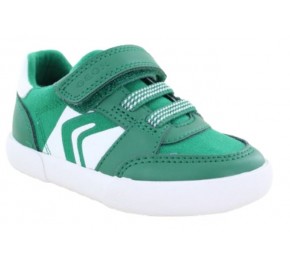 Baskets garçon Geox B GISLI BOY B551NA Vert 