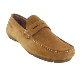 Mocassins homme Redskins BICARI Caramel 