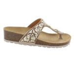 Tongs  La Maison de l'Espadrille 3613 - COQUIL Beige