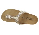 Tongs  La Maison de l'Espadrille 3613 - COQUIL Beige