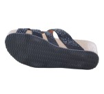 Mules La Maison de l'Espadrille 3622 - ARIDE Noir Strass