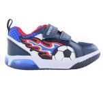 Baskets Basses Lumineuses Geox J659CB J INEK Navy / Red