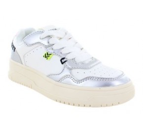 Baskets fille Geox J56NLC J LESTRELLA Blanc