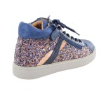 Bottines  Loup Blanc KROISETTE Marine Rose