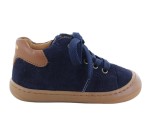 Bottines  Babybotte ARGO ZIP Velour Bleu