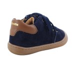 Bottines  Babybotte ARGO ZIP Velour Bleu