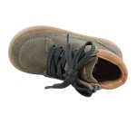 Bottines  Babybotte FICUS Velour Kaki Vert