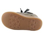 Bottines  Babybotte FICUS Velour Kaki Vert