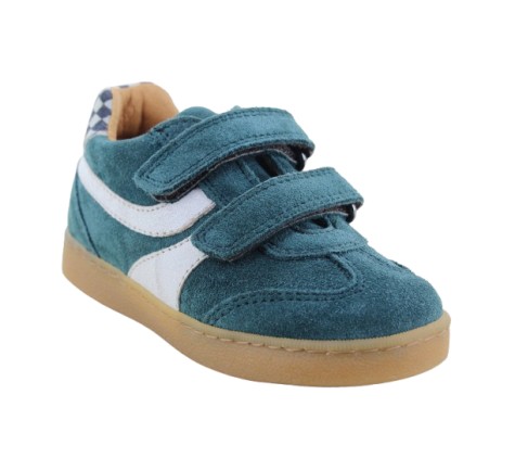 Babybotte ANVERS VEL Velour Militaire Vert
